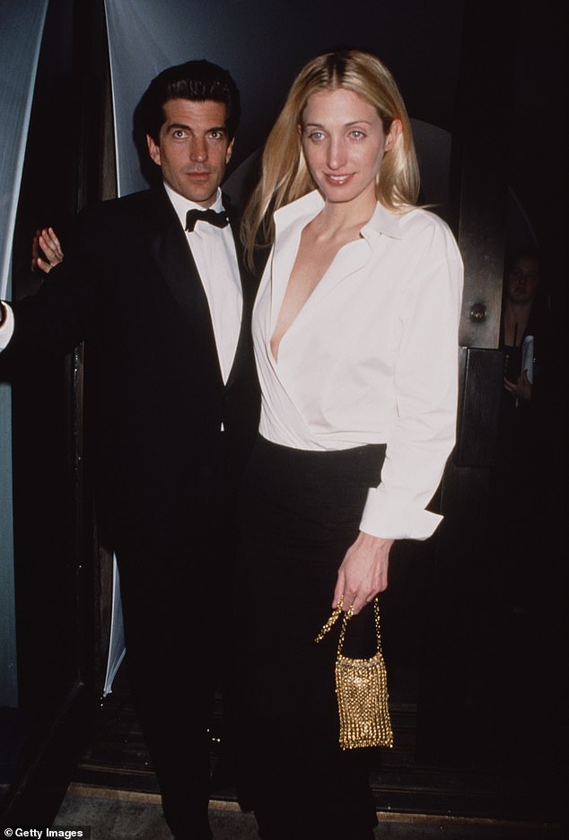 Years later, JFK Jr would go on to marry Carolyn Bessette. (Pictured together in 1995)