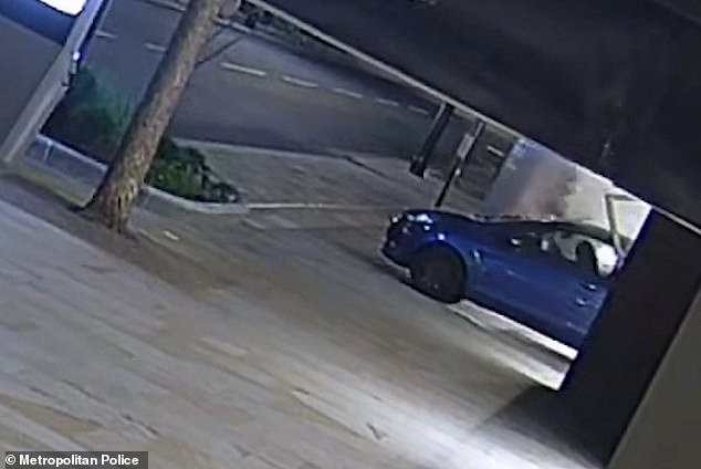 Members of the same gang used a car to ram through the doors of a designer clothes shop on Sloane Street