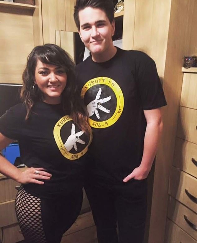 Nicole and George. George remained on life support for five days, allowing his many friends to say goodbye