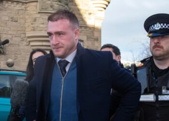 Shamed rugby star Stuart Hogg arrested AGAIN for 'harassing ex-wife' as former Scotland ace nicked at airport
