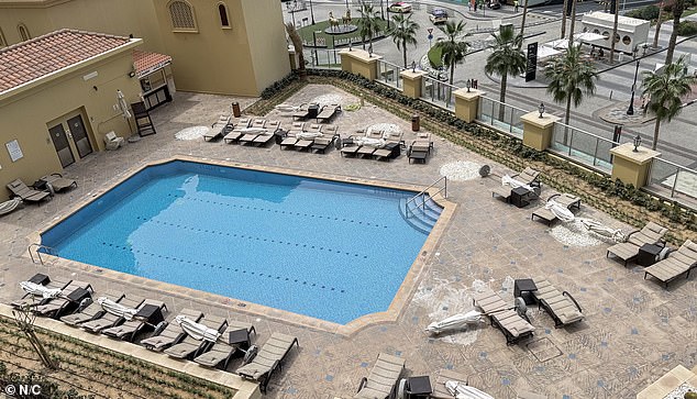 Dubai has been the target of two-thirds of the regime's missiles - 1,700 projectiles in two weeks, although 90 per cent have been destroyed by air defences