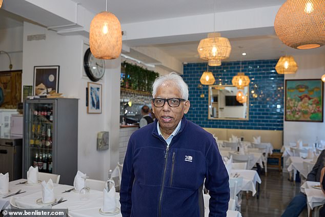 Ajmal Hussain, a 74-year-old local businessman, says that within the Whitechapel Bangladeshi community 'many cannot even read or write'