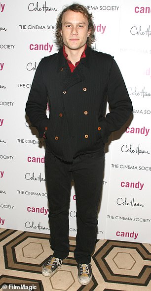 She was spotted enjoying a lowkey stroll through the bustling city while heading to her next destination; Ledger seen in 2006