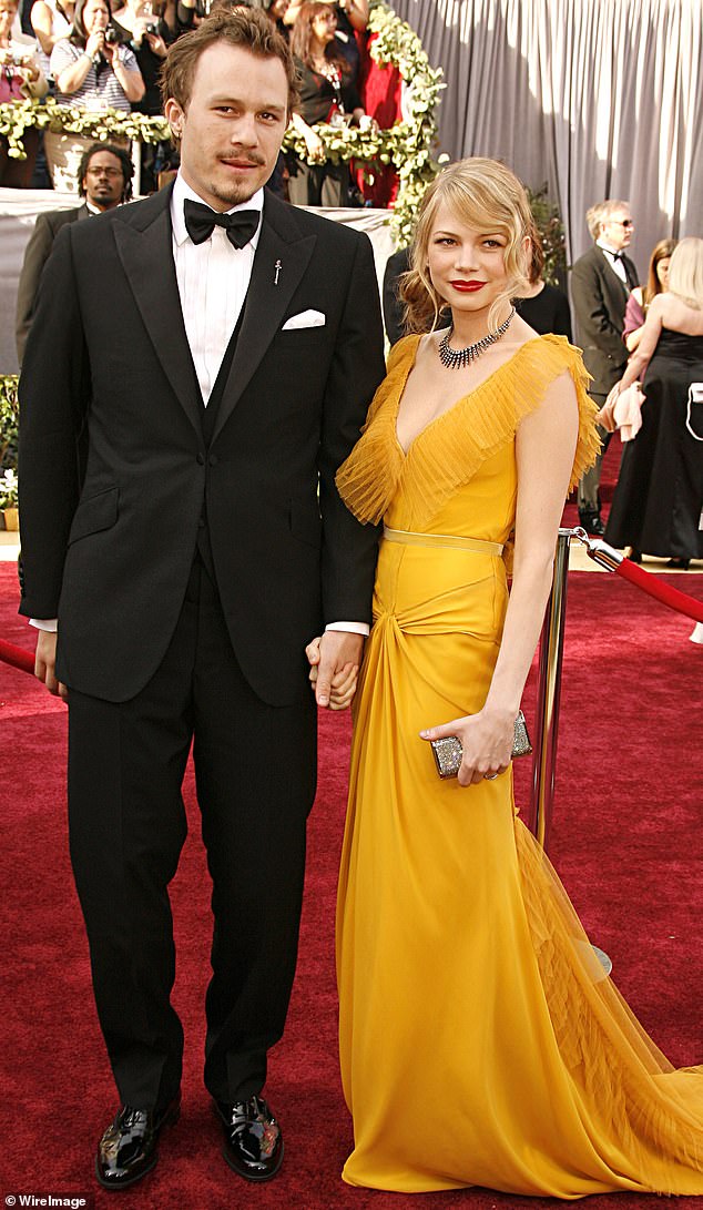 She was welcomed to the world in October 2005 - one year after Ledger and Williams began dating after meeting on set of Brokeback Mountain; Ledger and Williams seen in 2006