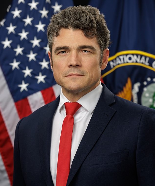 Trump was forced to defend the war effort again after his own top counterterrorism official, Joe Kent (pictured), resigned in protest, accusing Israel of pressuring the US into a conflict he says was built on lies