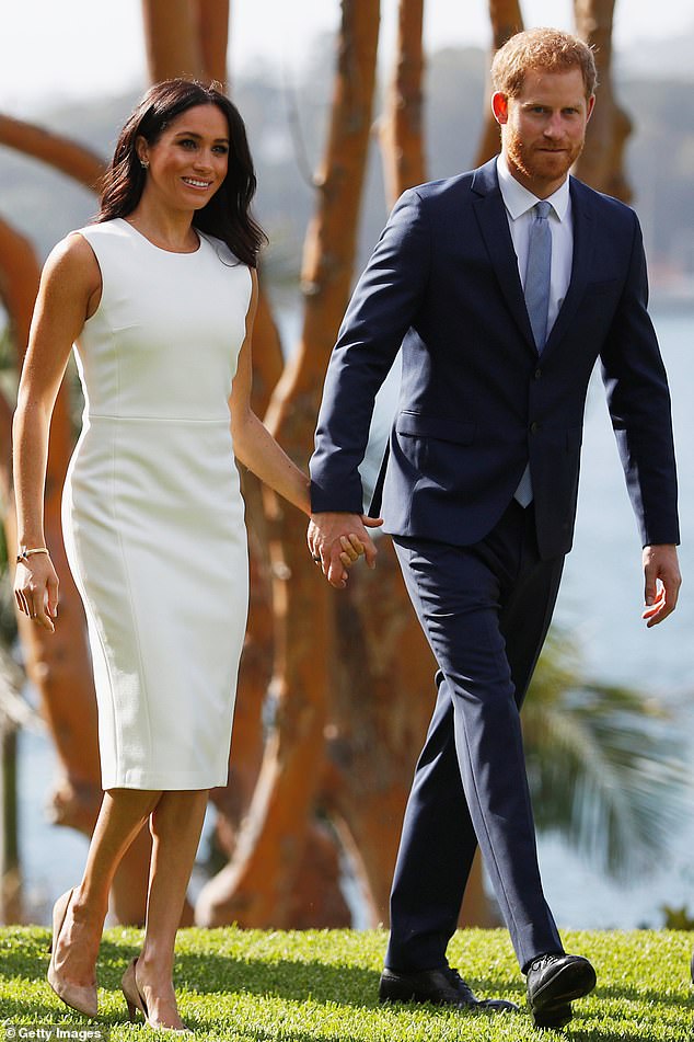 Harry and Meghan are returning to Australia next month, eight years after their previous visit in 2018 (pictured)