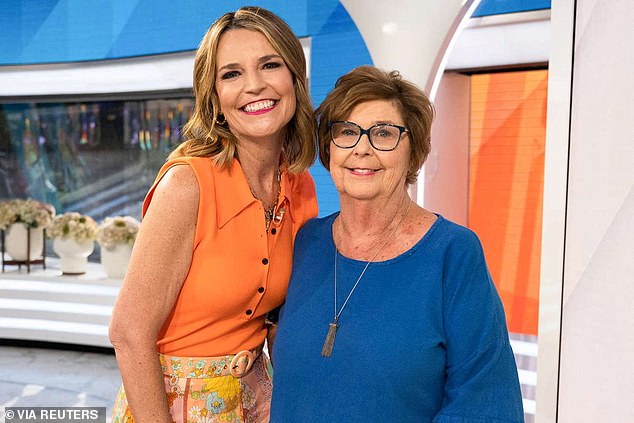 An investigator in Nanos's office said that they have reluctantly come around to the view that Nancy is dead. Nancy is pictured with her daughter, Savannah, who co-hosts NBC Today