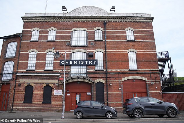 Club Chemistry in Canterbury on Monday, which has been linked to the meningitis outbreak