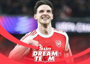 Declan Rice once again top-tier midfield option as Arsenal advance in Champions League