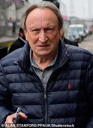 He takes on Neil Warnock (above) in his first game