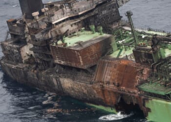 Fears ‘ticking time bomb’ Russian tanker adrift in the Med and laden with 700 tonnes of fuel could EXPLODE at any minute