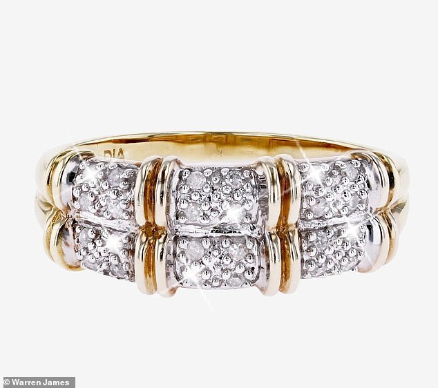 Anyone wearing this dazzling diamond ring would no doubt stand out from the crowd