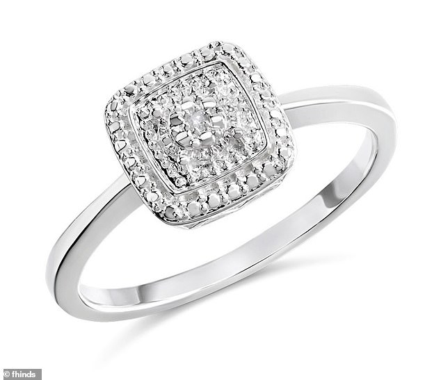 Is this ring – featuring an impressive-looking square diamond – £25,000 or £49? Find out below