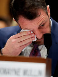 Markwayne Mullin breaks down in tears during Senate confirmation hearing
