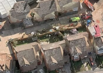 New Harry Potter series plunged into chaos as Apple Maps reveals images of top-secret sets leaving show bosses fuming