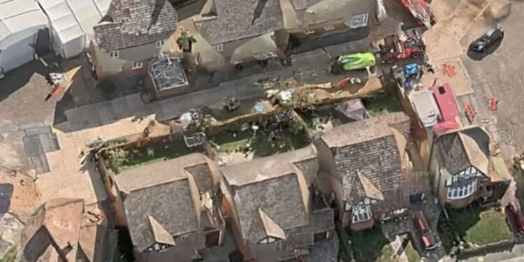 New Harry Potter series plunged into chaos as Apple Maps reveals images of top-secret sets leaving show bosses fuming