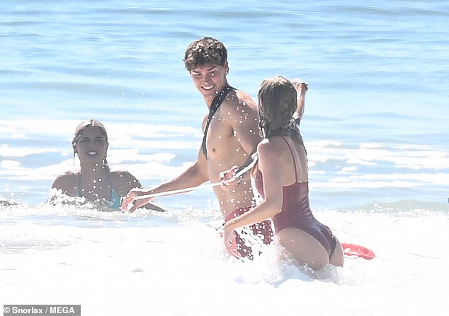 They looked to be recreating some pretty iconic water scenes