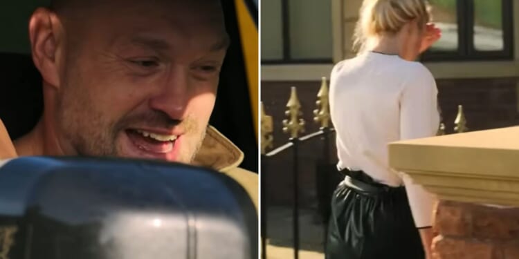 Watch as Paris Fury storms away from Tyson over 'anger management' row in chaotic first look at returning Netflix series