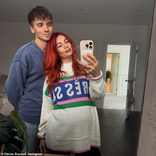 The couple - who met on the BBC show in 2018 - announced they were expecting their first child back in September, making Dianne the first pro to compete on Strictly while pregnant
