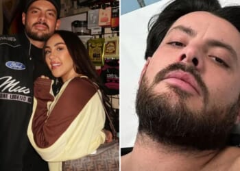 Pregnant Sophie Kasaei 'praying' for hospitalised boyfriend Jordan Brook as she reflects on 'tough two weeks'