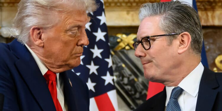 British military working with US to help reopen Strait of Hormuz after Trump vowed to break the blockade without allies