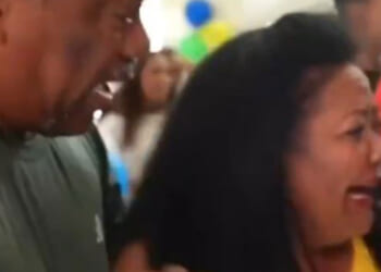 Emotional moment Premier League star's mum breaks down in tears as he's handed first ever call-up for Brazil squad