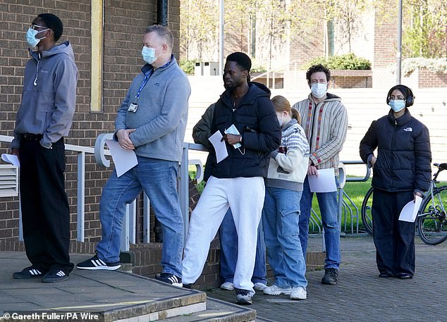 Scenes outside the University of Kent in Canterbury today after the meningitis outbreak