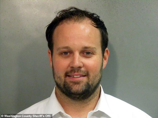 Joseph is the younger brother of convicted sex offender Josh Duggar, pictured in 2021