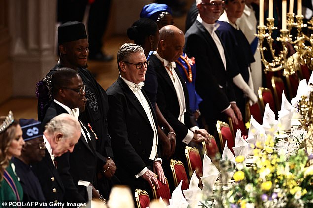 Prime Minister Keir Starmer and England rugby captain Maro Itoje, whose family is from Nigeria
