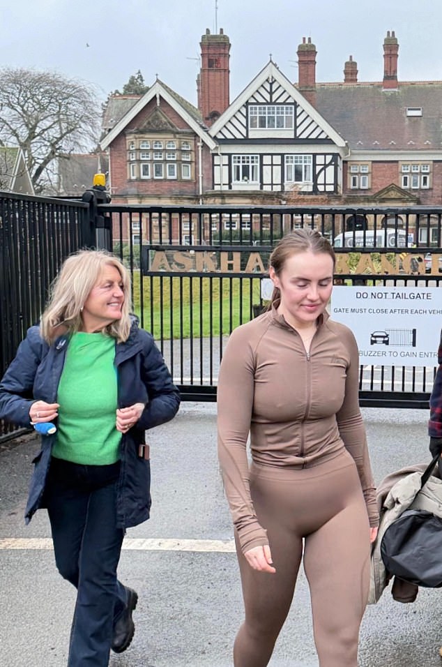 Kenny, 28, (pictured right) had illicit flings with two criminals and served just nine months of a near four year sentence