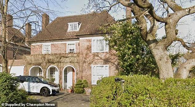 The couple's £8.3million is in Britain's most expensive street, on the edge of north London's Hampstead Garden Suburb