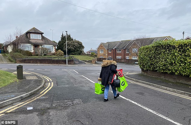 Bailiffs went in on January 26, repossessing the home and forcing Ms Field to leave with only a few bags of belongings and her mobile phone
