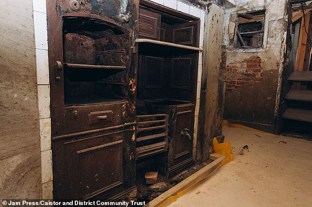 Wall panels and timber works dating back to the Georgian era were also discovered at the site