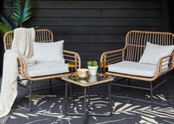 ‘Very expensive-looking’ Dunelm garden bistro set is perfect for patios