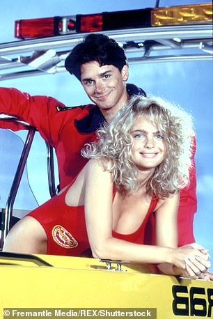 Billy Warlock played Eddie Kramer in Baywatch for the first three seasons. He is pictured in the show