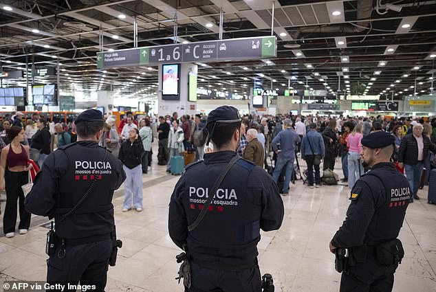 Gracey's disappearance is being investigated by Catalonia's police force, known as the Mossos d'Esquadra