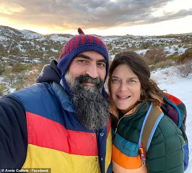 Nancy's son-in-law Tommaso Cioni (left) and daughter Annie Guthrie (right) were among the last people to have seen her before she disappeared