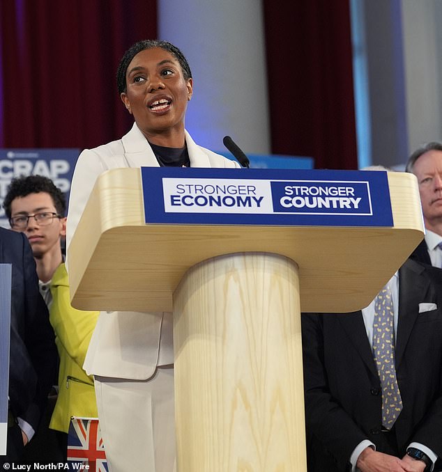 It is a frisky Kemi Badenoch these days, Quentin Letts writes. Her gaze dances with mischief and she is at ease with demotic language