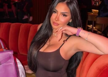 Glam influencer, 28, arrested in Dubai after filming herself saying 'I'm scared' as Iranian missiles rained down on city