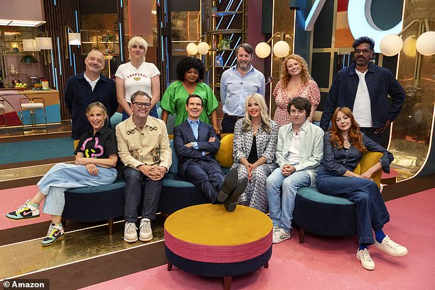 The show features 10 famous comedians locked in a room for six hours with one rule: They must make their opponents laugh without laughing themselves