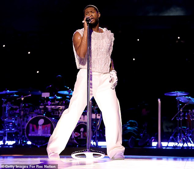 Back in 2024, Usher revealed that he had asked Bieber to be a part of his Super Bowl LVIII Halftime Show in Las Vegas (seen above) - but the Peaches hitmaker turned down the offer