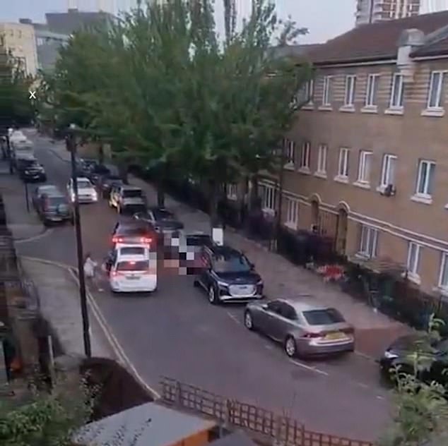 Ishaaq Hurayrah, 19, used his white Toyota Corolla as a weapon when he attacked Nurridin Jama and Adam Gogarty as they rode their bikes along Morpeth Street in Bethnal Green