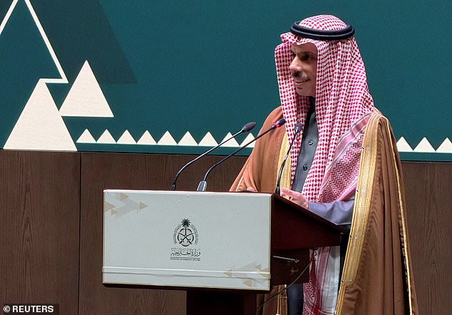 Saudi Foreign Minister Prince Faisal ​bin Farhan accused Iran of premeditated actions against its neighbours in the harshest comments to come out of the Gulf kingdom