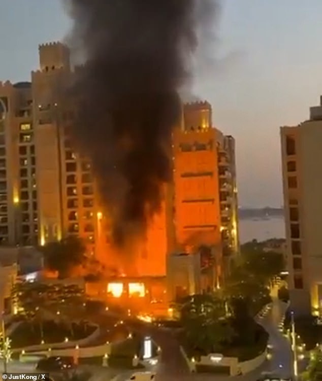 While millions are being slashed on property prices on Jumeriah Island, the world famous Jumeriah Hotel was struck in an air raid at the beginning of the war and burst into flames