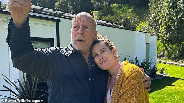 Rumer also took to social media on Thursday to celebrate her father's birthday by sharing a compilation of his roles over the years