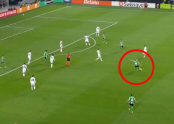 Former Man Utd star scores controversial 35-yard screamer as fans say 'one of the most bizarre goals I've ever seen'