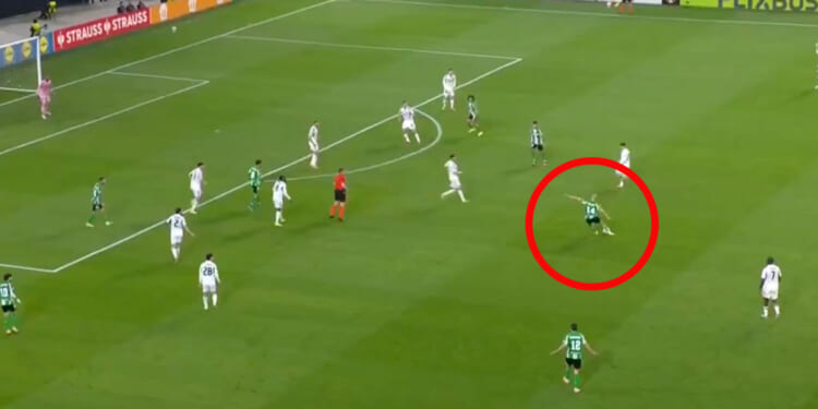 Former Man Utd star scores controversial 35-yard screamer as fans say 'one of the most bizarre goals I've ever seen'