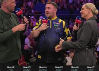 'Can't argue with kids' - Wayne Mardle tells Luke Littler he's been doing his celebration all wrong