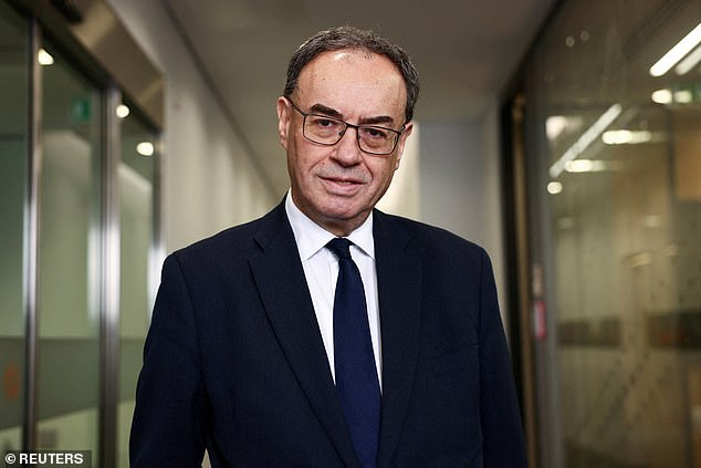 Andrew Bailey, governor of the Bank of England, has said the surge in energy costs could affect wider inflation