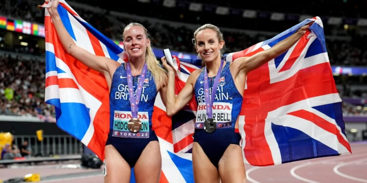 Who are the British athletes competing at the World Athletics Indoor Championships 2026?